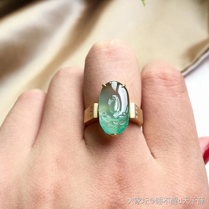 求戒指款式，最好带图，蟹蟹姐妹！回复的亲会发财哦，当然看到的亲都发财哈_翡翠