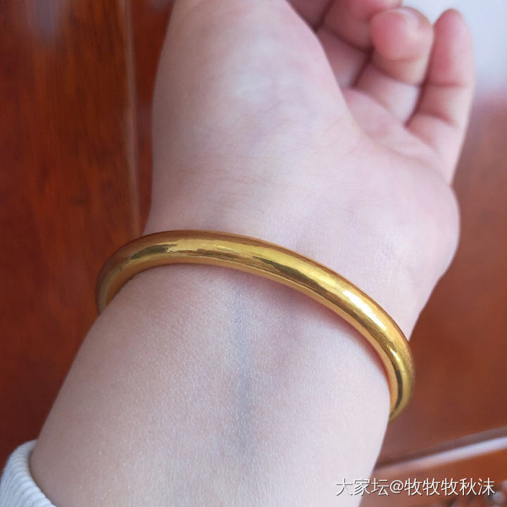 想看下你们的金胖_手镯金