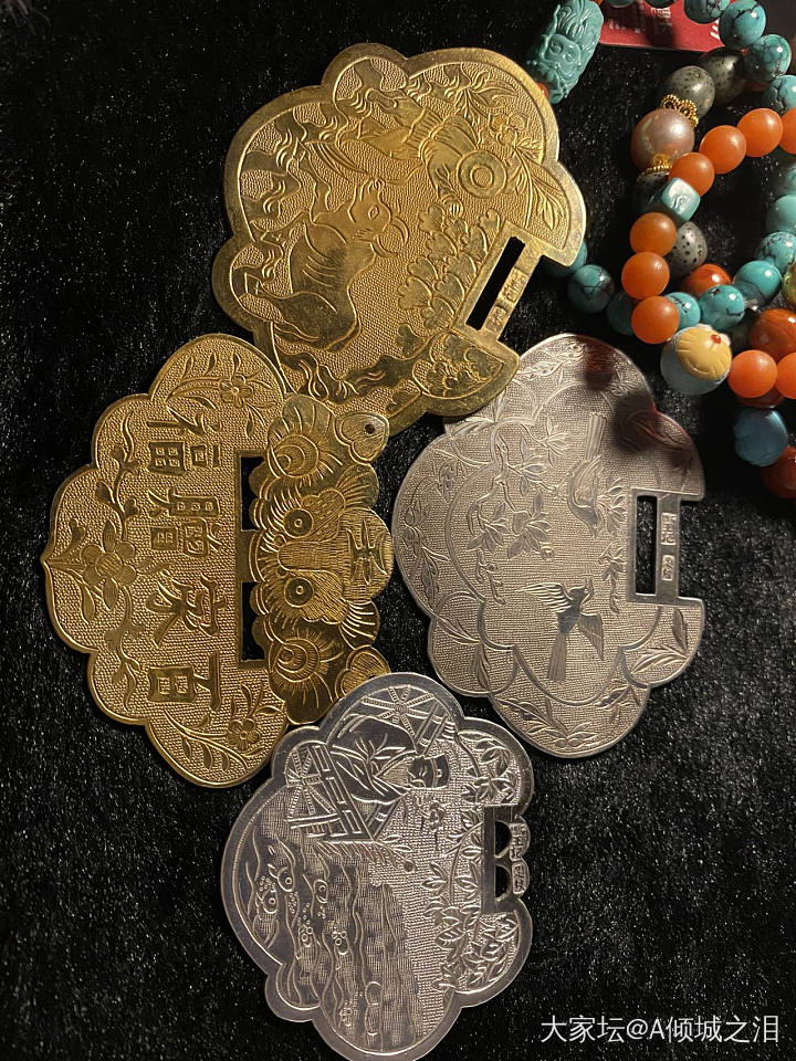 王师傅锁花锁片_商户挂件银