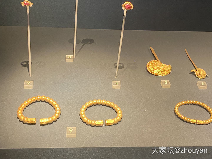 南京博物院的金子们_戒指吊坠耳坠簪子金