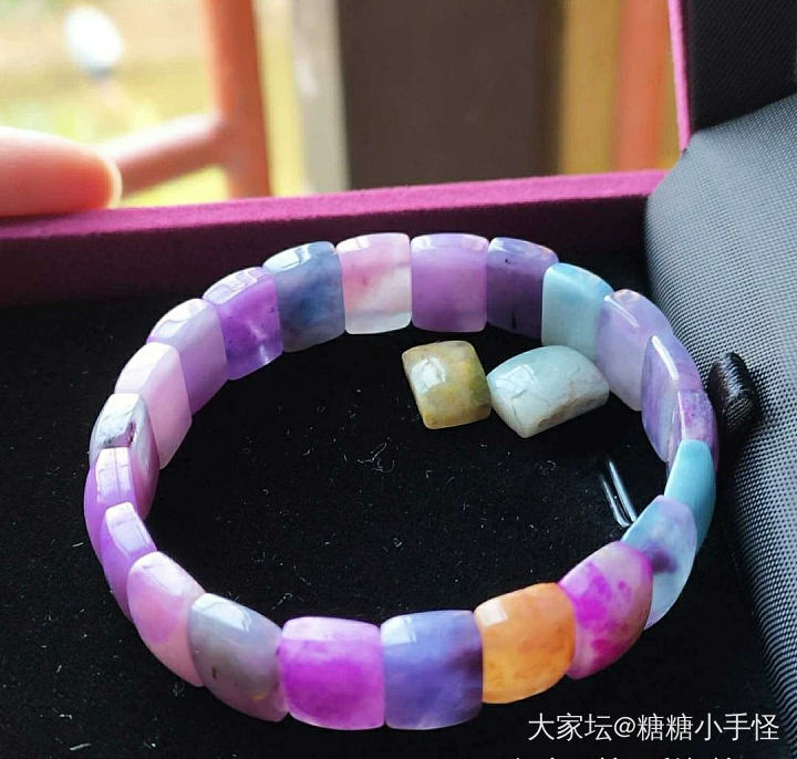 渣图两张_手排彩色宝石舒俱来