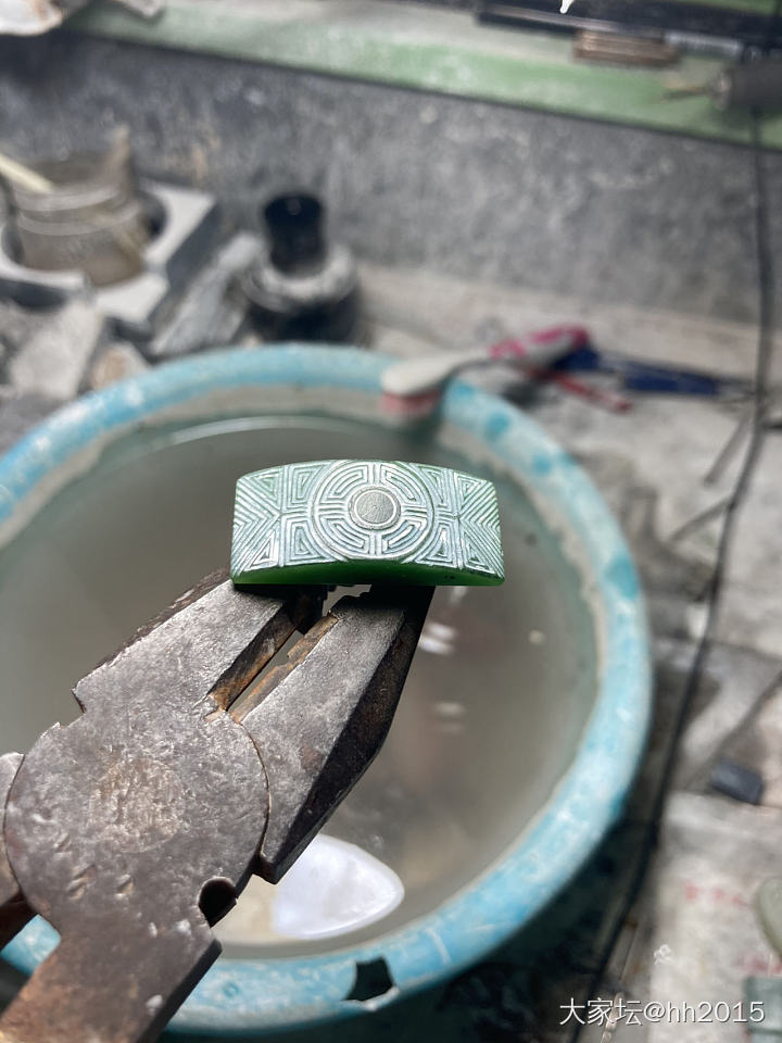 最近迷恋纹饰_和田玉玉工