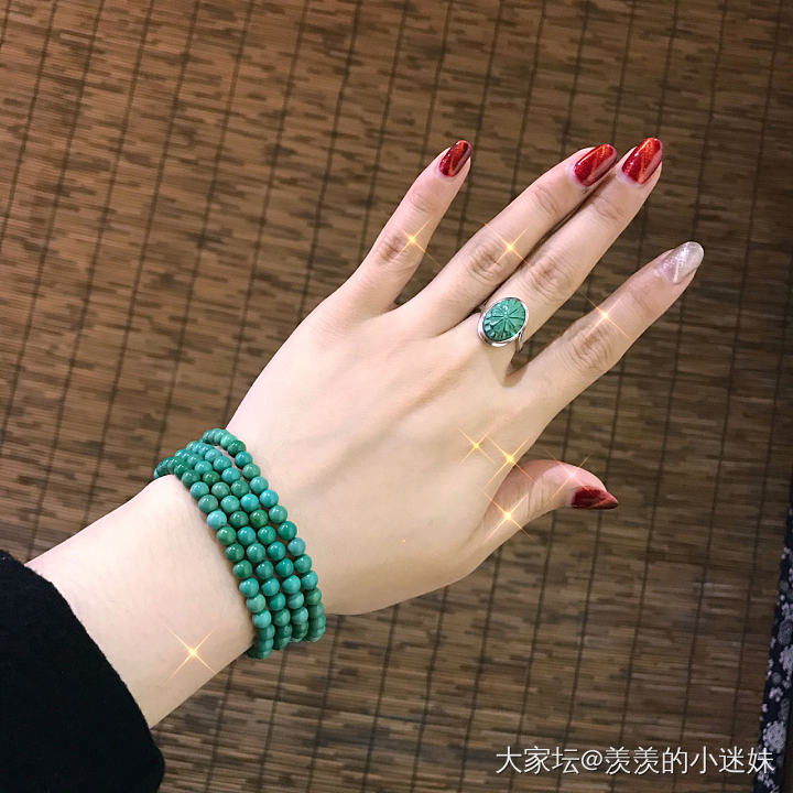 美甲so easy_松石