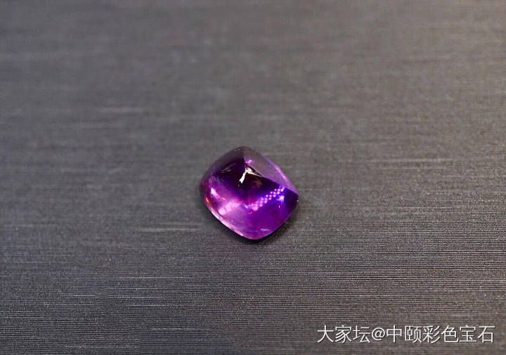 ##中颐天然未加热紫色蓝宝石##  3.53ct  糖果切割 AGTL证书_蓝宝石名贵宝石