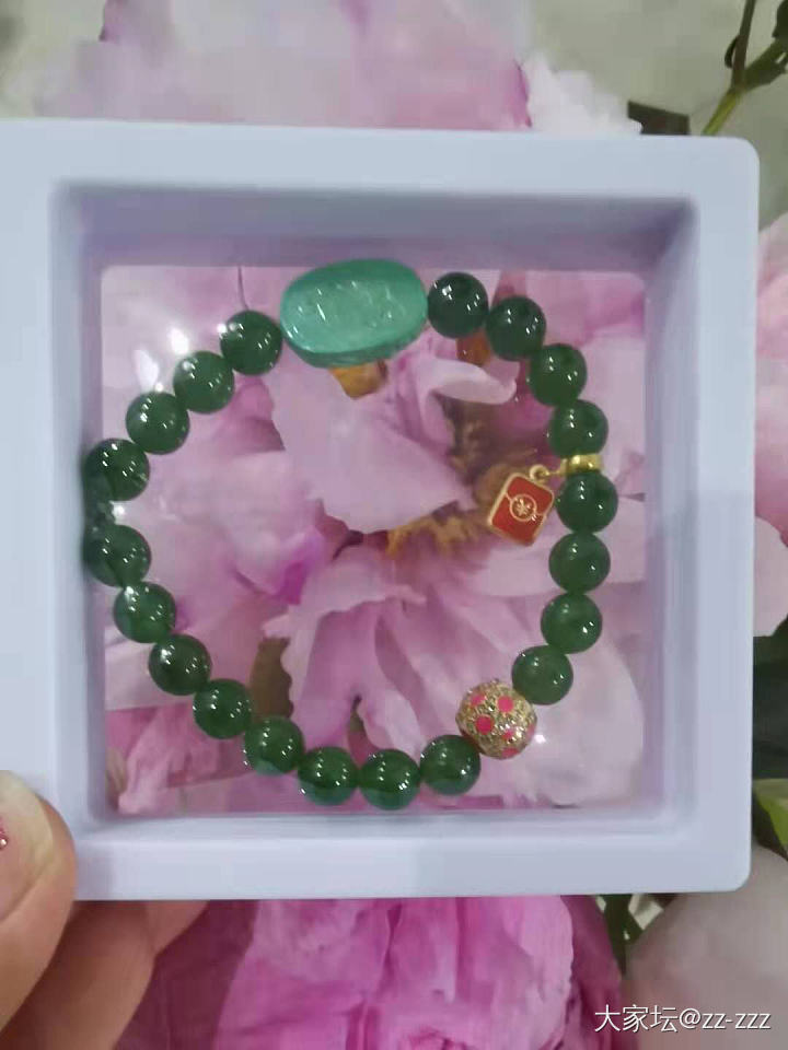 首次编手串……没想到还行_珠串