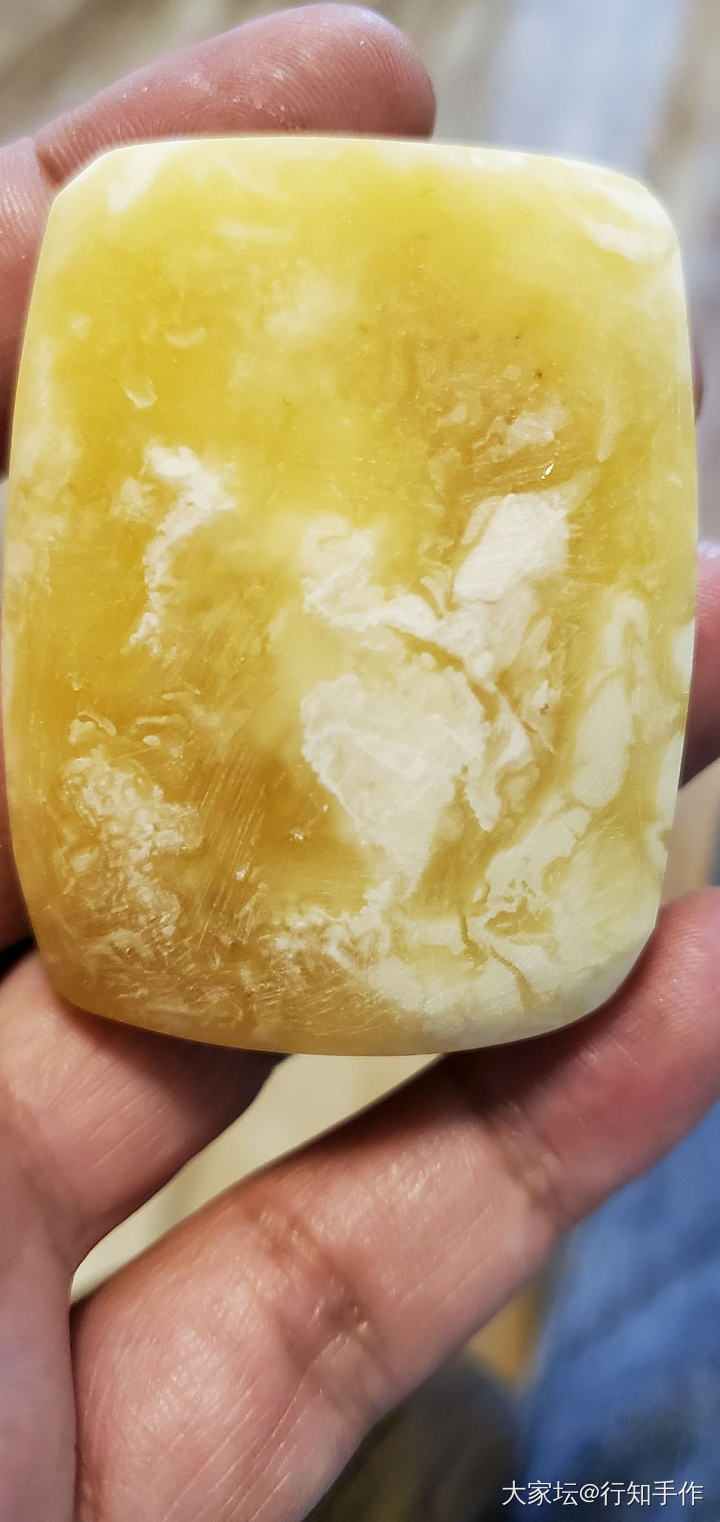 好久没玩了，五一开个料子_琥珀蜜蜡