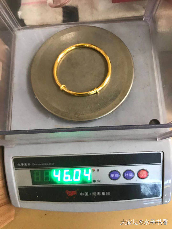 林师傅做的金抽拉_手镯金匠人