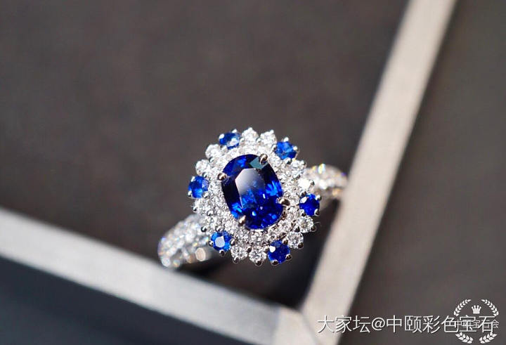 ##中颐天然皇家蓝蓝宝石戒指##  1.14ct_戒指蓝宝石名贵宝石