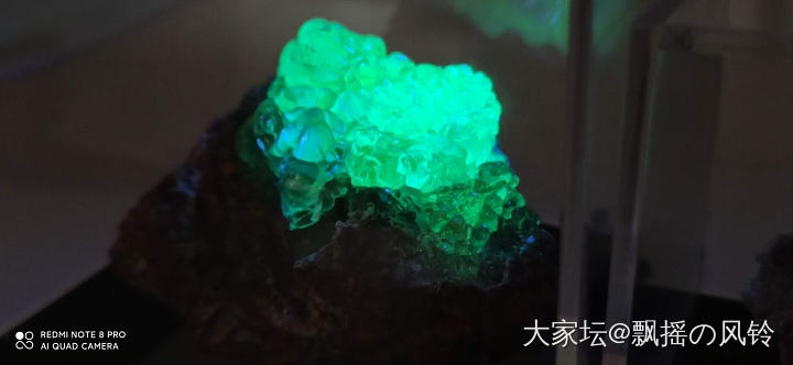 墨西哥荧光玉滴石Hyalite及放射性测试_欧泊