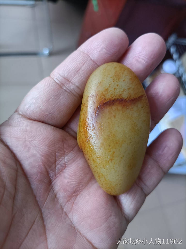 刚买的石头，大神帮忙看看是籽吗_原石和田玉