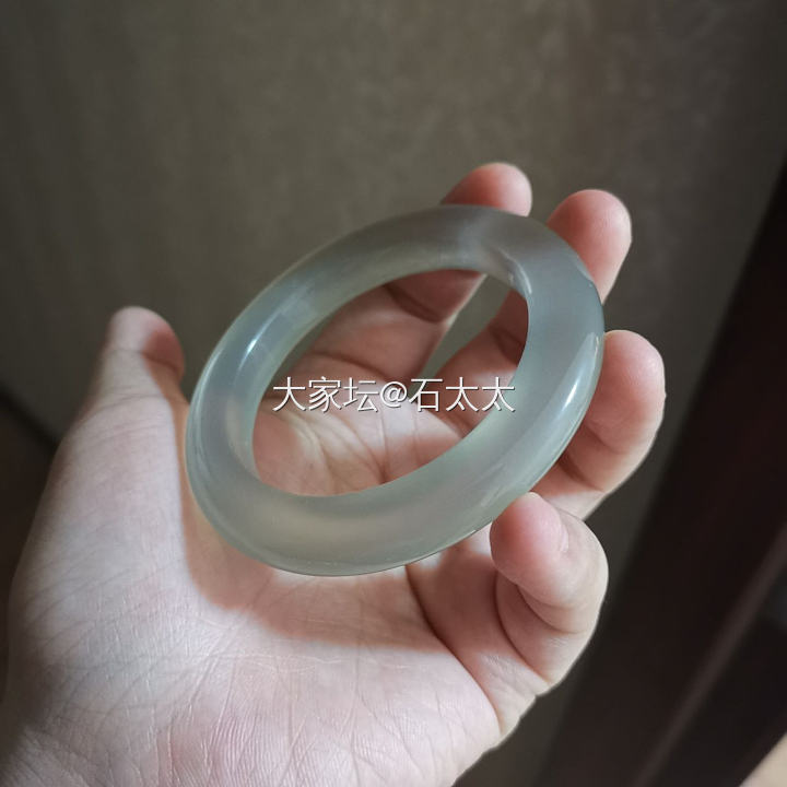 有个挺喜欢的玉髓手镯在纠结打磨不打磨_玉髓