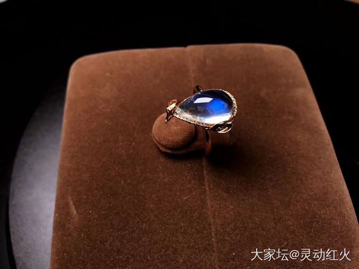 想要个月光石的戒指 小四价位的_月光石