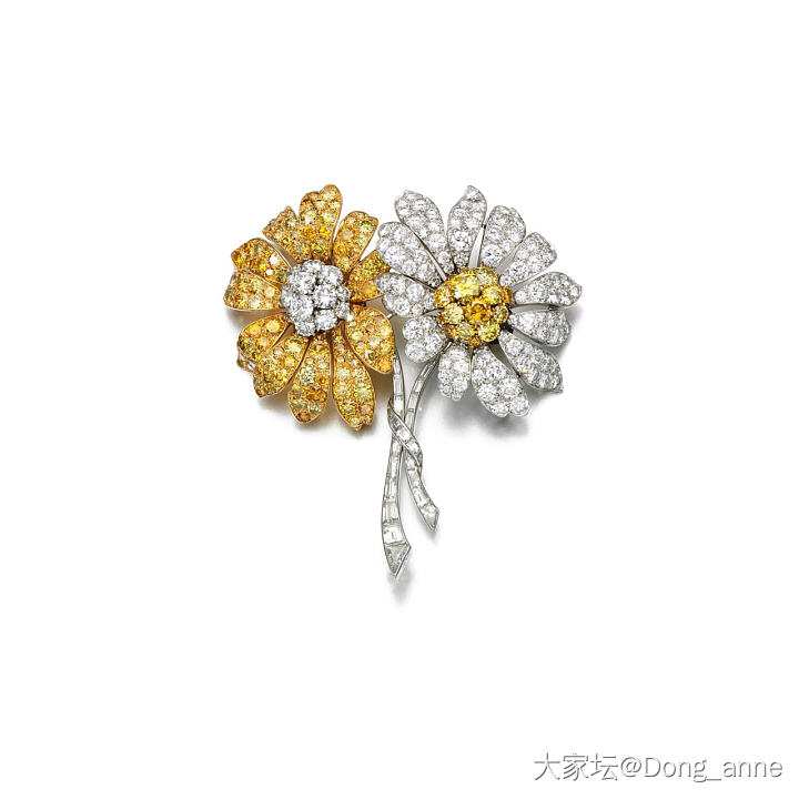 梵克雅宝 Van Cleef & Arpels 黄钻设计_名贵宝石