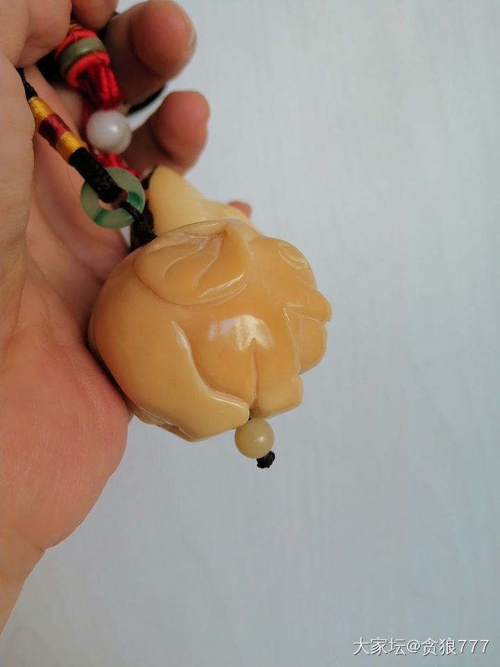 这两个东西好轻，不知道什么材质。可能是植物的种子吧。_象牙果文玩
