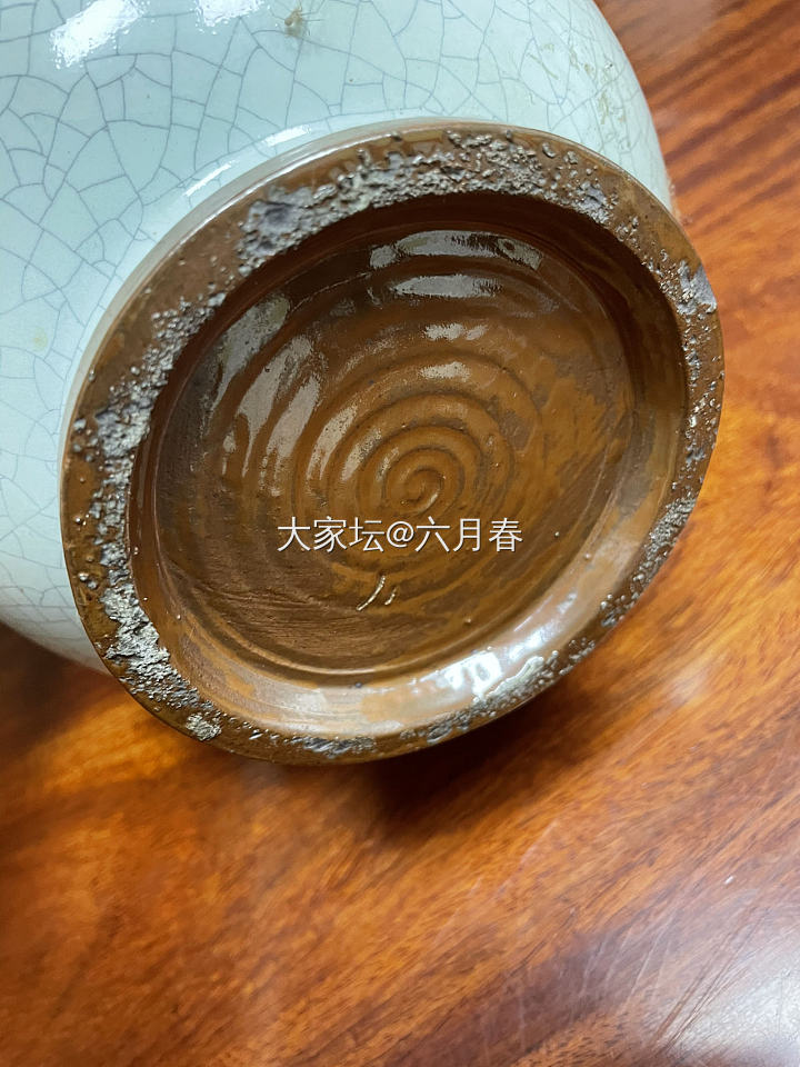 老父亲留下的念想。不知道真假，请大家帮忙鉴定一下。🤗_陶瓷