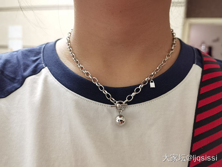 这狗链子越看越喜欢_颈饰铂