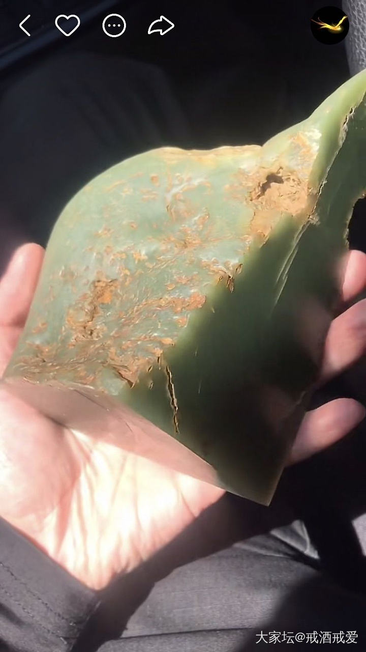 记录一下上锯切割的过程_玉石原石