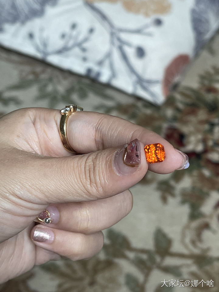 新收到的芬达颜色可以吗？_芬达彩色宝石