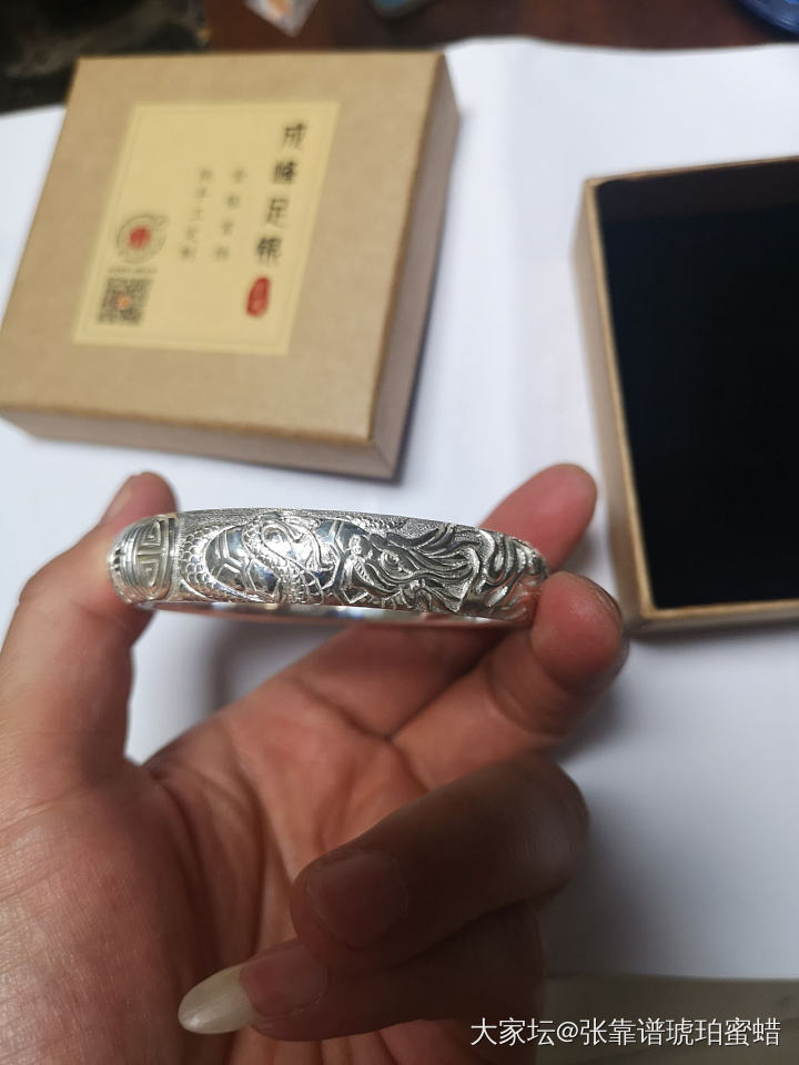 潘记喜镯。生活好苦，有你好甜。_手镯匠人银