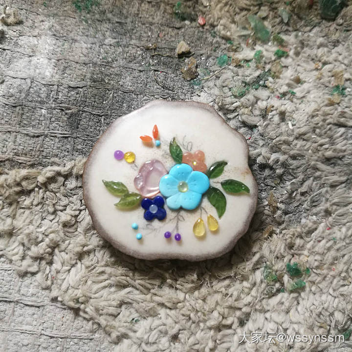 【多图】百宝嵌工艺做小花时心情最好_首饰