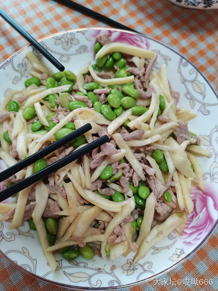 回家早 可以自己做晚饭吃了