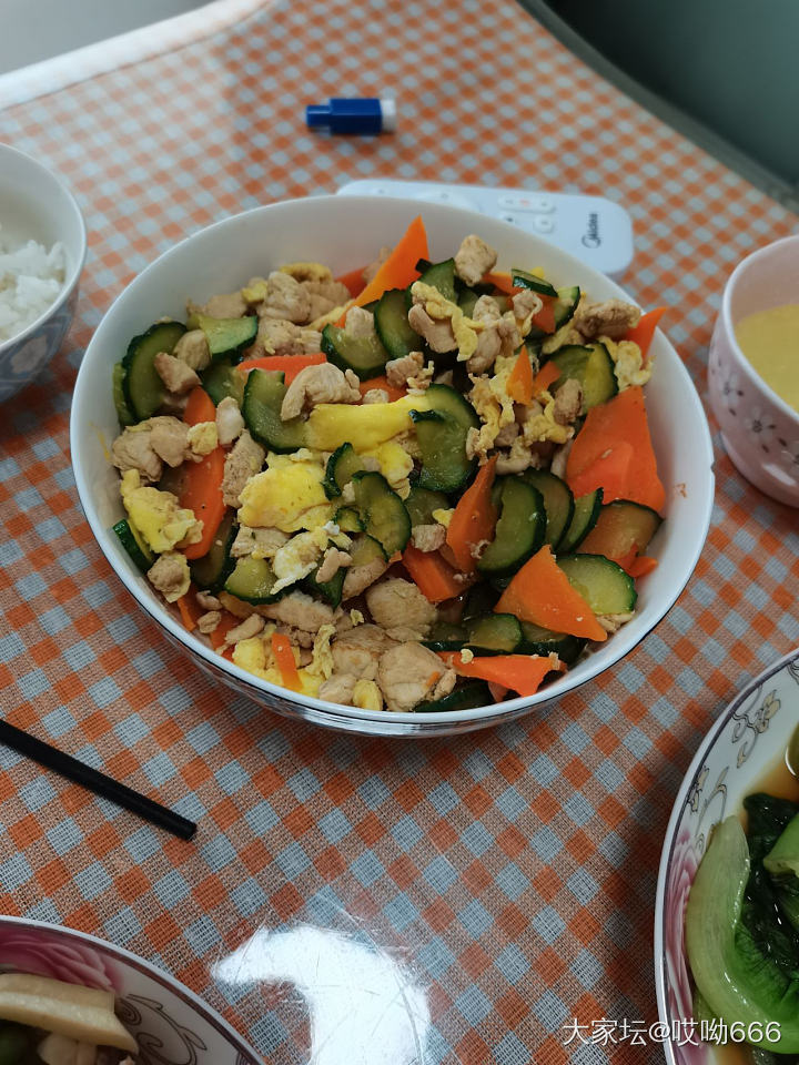 回家早 可以自己做晚饭吃了