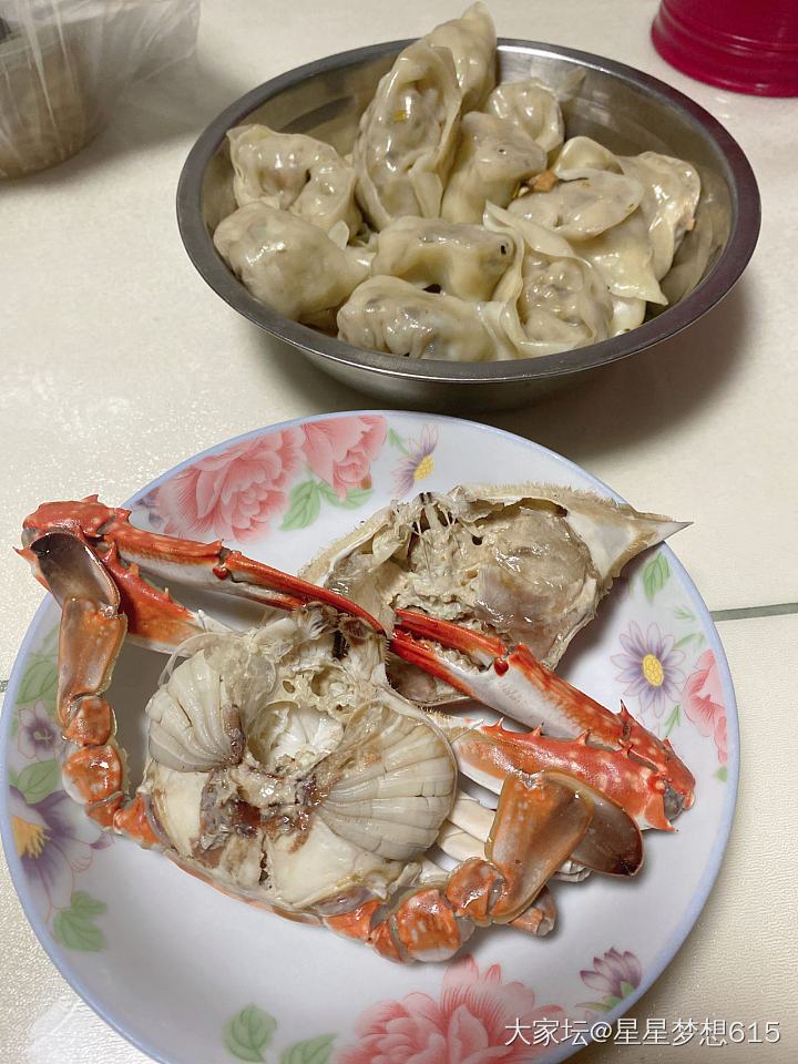 晚饭的扁食，我的的夜宵！吃几个睡觉！_美食