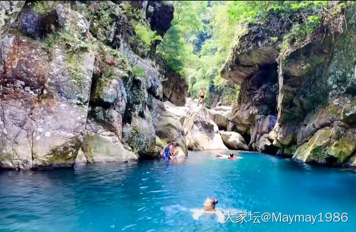 最近爱上了野泳_旅游