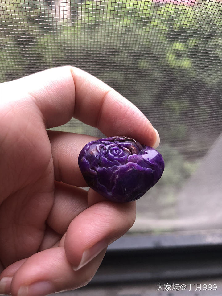 舒俱来 牡丹雕件 吊坠_琥珀蜜蜡