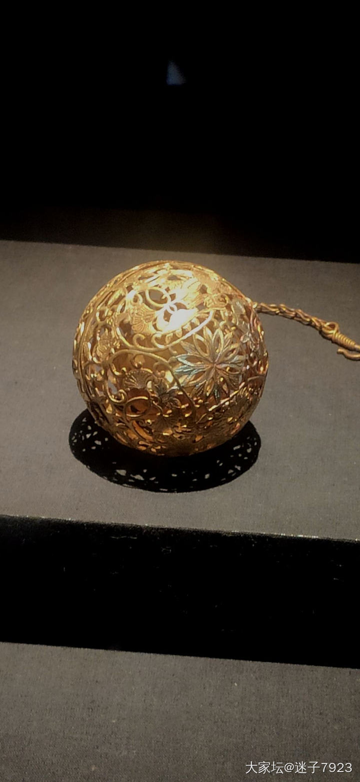 花丝银镀金球球——只要100多块钱的快乐_颈饰