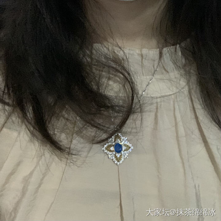 入秋啦项链戴起来_项链