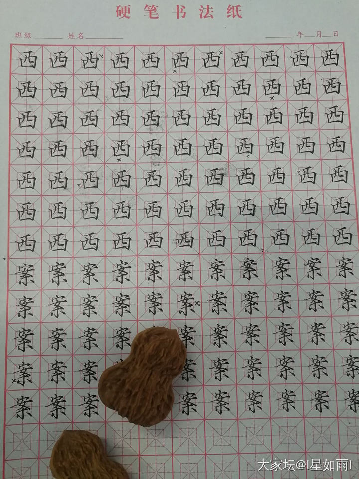 2021习字