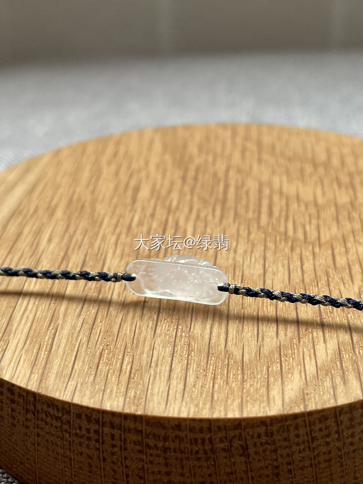 翡翠莲花手牌编绳_手链编绳翡翠
