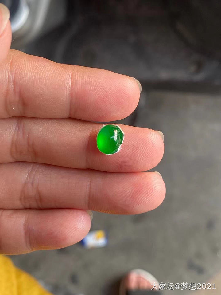 求椭圆绿蛋的日常佩戴款式_求款式翡翠
