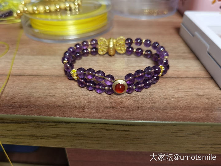 沉迷于黄金玩具无法自拔，串珠的乐趣。_串珠金