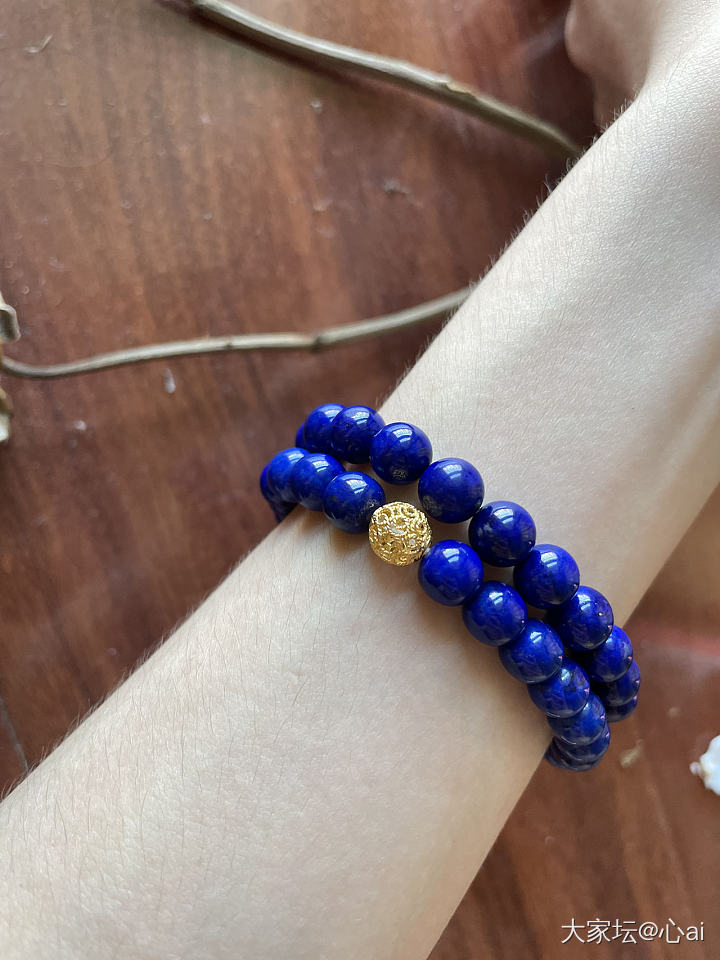 好久没有发青金石了，我发现青金石板块就我一个这么活跃🤦‍♀️_挂件珠串青金石