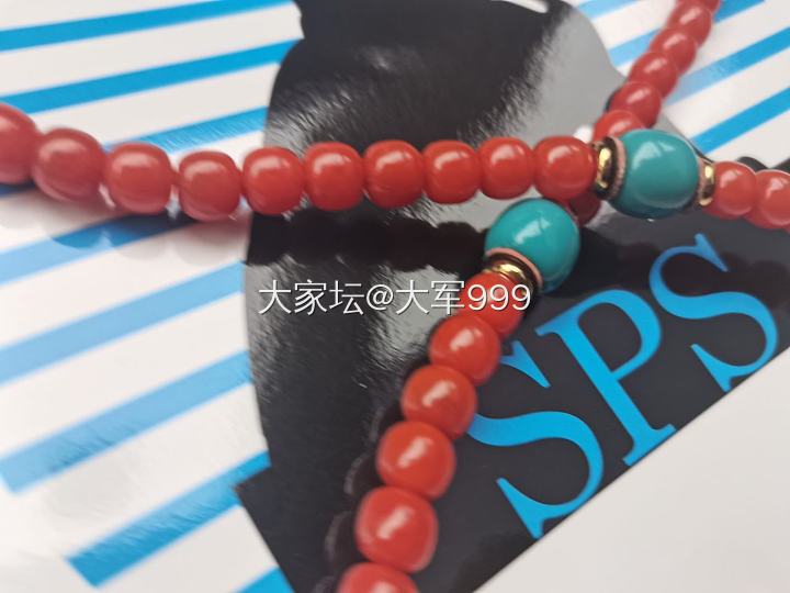 有幸入手一串保山杨柳冷水河柿子红老型南红0.8*0.88mm的108颗！太美了
