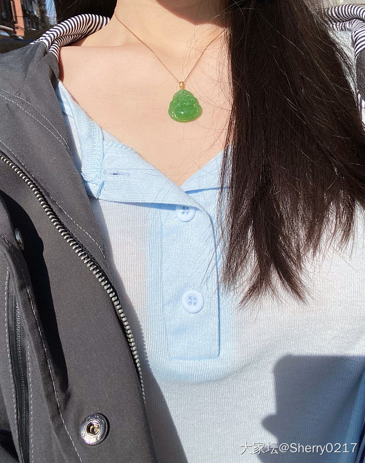 阳光是最好的滤镜_吊坠和田玉