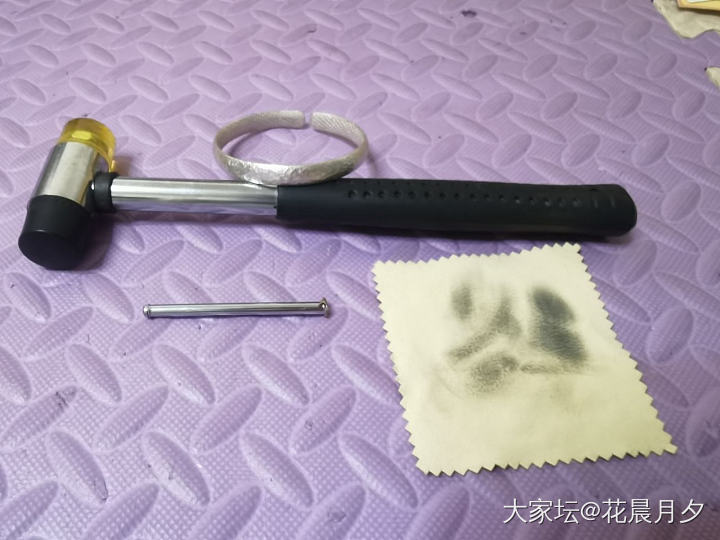 锤纹🔨改造完成，上作品😁_旧物改造银