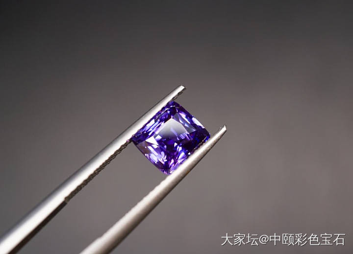##中颐天然未加热紫色蓝宝石##  2.09ct  TGL证书_蓝宝石名贵宝石