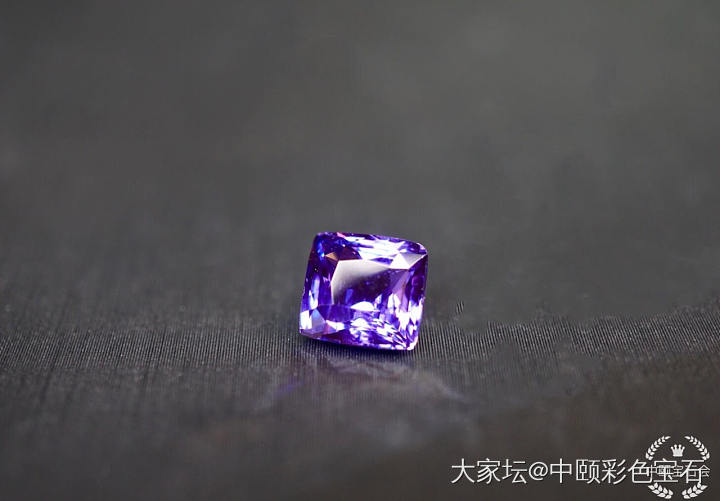 ##中颐天然未加热紫色蓝宝石##  2.09ct  TGL证书_蓝宝石名贵宝石