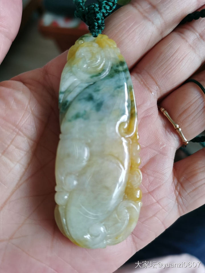 大家晒晒自己喜欢的特色件_挂件翡翠