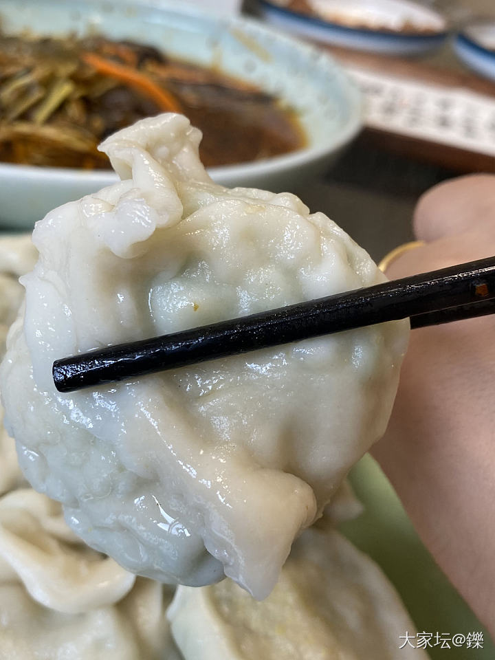 吃上了心心念念的鲅鱼饺子_厨艺美食