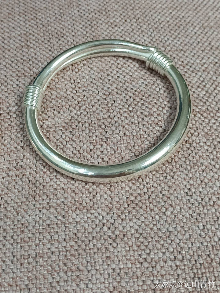 有张宝源家推圈的，都来晒晒吧！_手镯匠人银