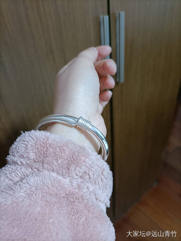 有张宝源家推圈的，都来晒晒吧！_手镯匠人银