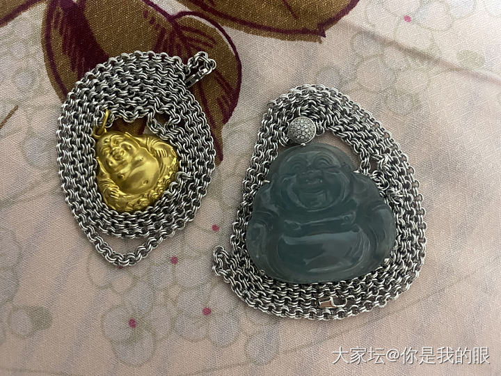 双十一成果展之三铂金龙虾扣双环珍珠链_金