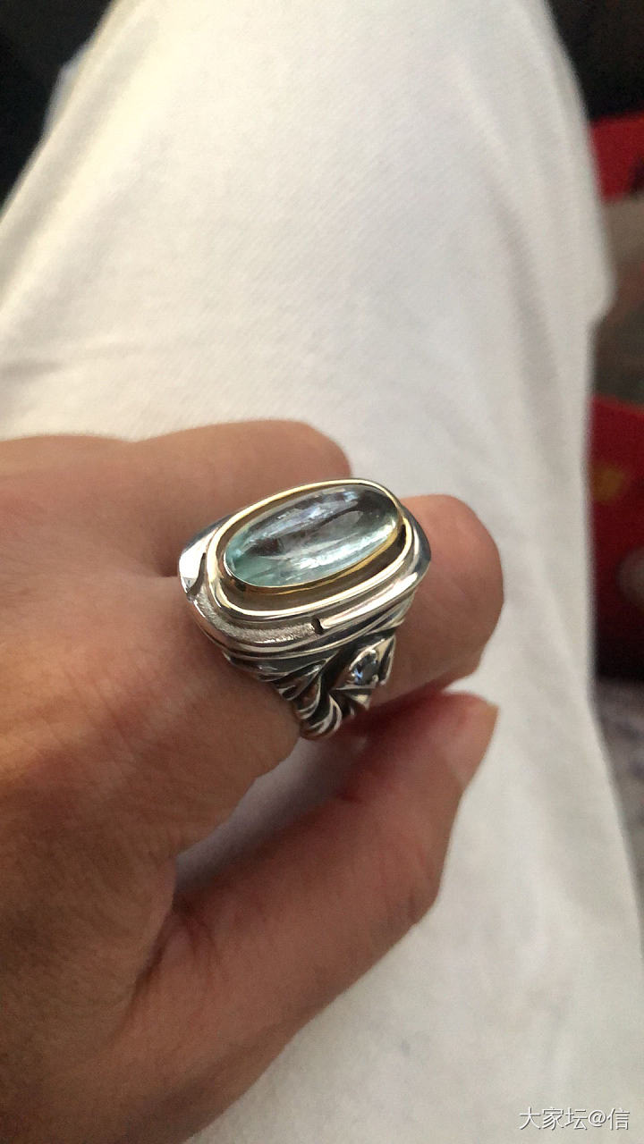 等待降温ING_戒指海蓝宝