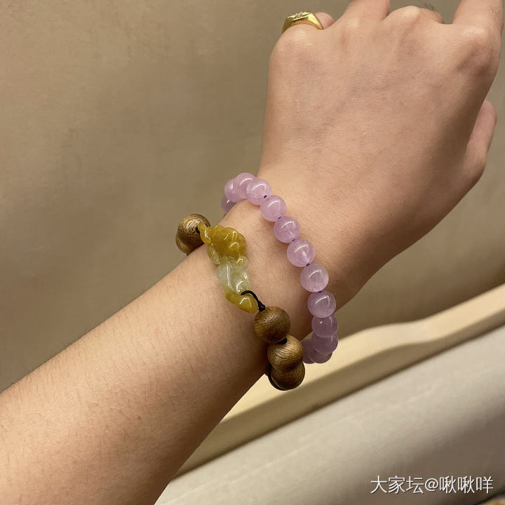 看到坛友帖子说黄色招财_水晶