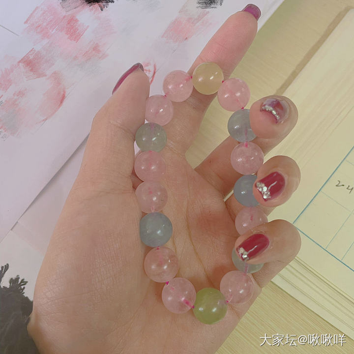 看到坛友帖子说黄色招财_水晶