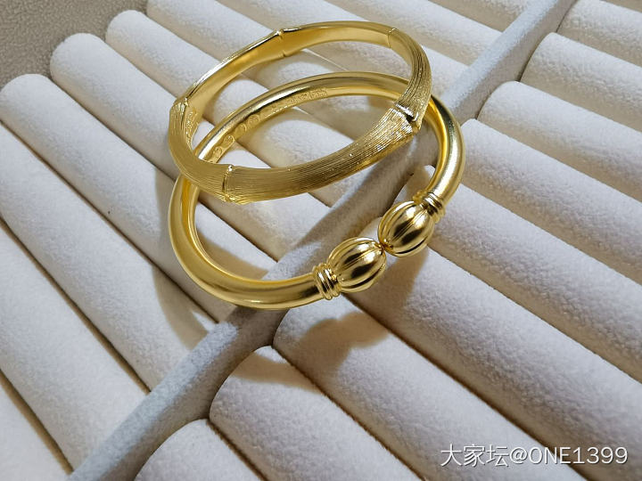 入坛子一个月，小金匠～枯竹～香瓜～_匠人手镯金